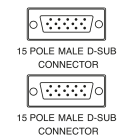 ELCART DISTRIBUTION - CAVO COLL.15HD/15HD PIN M/M  15MT