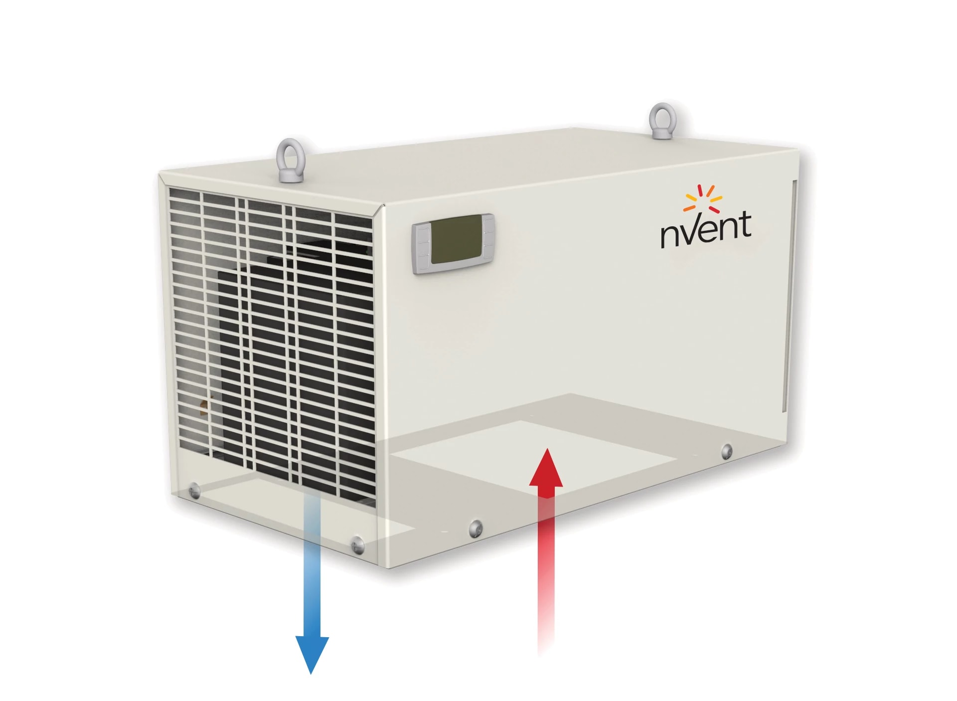 NVENT HOFFMAN - Condizionatore da tetto, 410 W, 115 V, 260x259x481 Acciaio zincato, CE