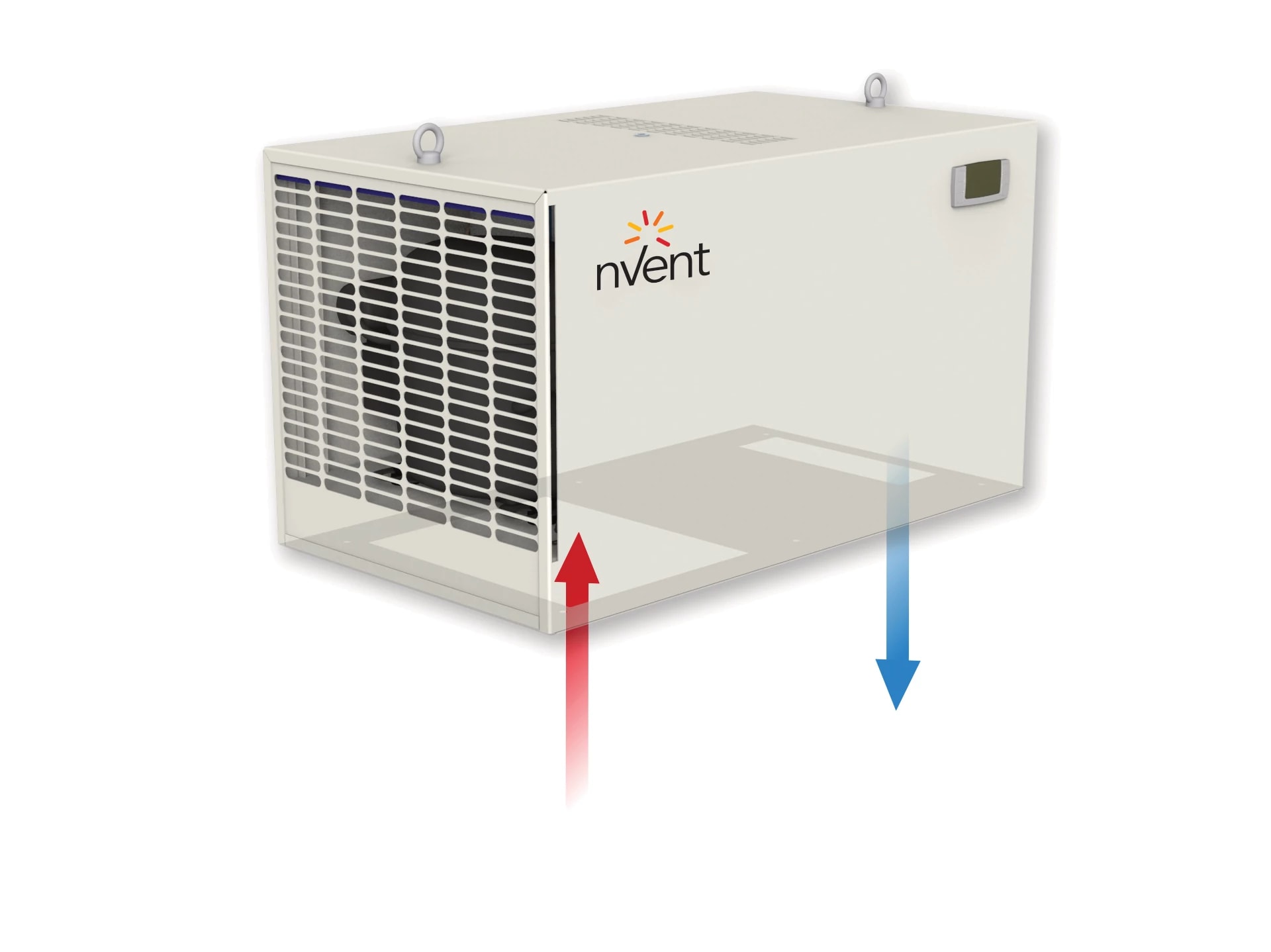 NVENT HOFFMAN - Condizionatore da tetto, 820 W, 230 V, 339x341x600 Acciaio zincato, CE