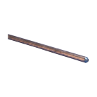 NVENT ERICO - Picchetto di terra in rame con punta, diametro 12,7mm, lunghezza 1,2m, resistenza 10 milioni ohm, peso 2,8 libbre (1,26 kg)