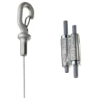 NVENT CADDY - Speed Link SLK con gancio, 2 mm cavo, 2 m lunghezza HOOK, 2mm wire, 2m length.