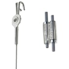 NVENT CADDY - Speed Link SLK con gancio per lamiere grecate, cavo da 1,5 mm e lunghezza di 1 m.