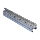 NVENT CADDY - Profilo strutturale tipo CC con asole, in acciaio, dimensioni 6.000 mm x 41 mm x 2,5 mm, con scanalature PG.
