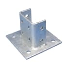 NVENT CADDY - Base per colonna per profilo strut tipo AA, 150x150x100 mm POST BASE FOR STRUT TYPE AA, 150x150x100 mm.