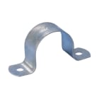 NVENT CADDY - 2HPS Cinghia a due fori, 3/8 pollici, 10 DN, 17.2 mm OD, STRAP 2 H P, 3/8 pollici, 10 DN, 17.2 mm OD.
