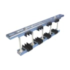NVENT ERIFLEX - Supporto universale barra con circuito neutro, 1-4 Barre per fase, 30-125 mm larghezza barra collettrice, 5 mm spessore della barra PORTASBARRE UNIVERSALE UBS 4/5 TN.