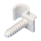 NVENT CADDY - Clip fissatubo singolo con inserto, fissaggio a percussione, 25mm OD RING FRF/1 P CLIP PLUG.