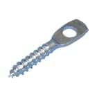 NVENT CADDY - EB-H Bullone a occhio in legno, H6 Vite, 100mm, 35mm SCR.