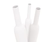 ETELEC - Guaina termorestringente bianca 2:1 in barre 1m a basso spessore per diametro cavo 5,7-8,6mm
