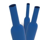ETELEC - Guaina termorestringente blu 2:1 in barre 1m a basso spessore per diametro cavo 7,7-11,4mm