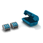 ETELEC - Dispositivo di connessione IPX8 ad isolamento in gel con 2 connettori a leve SBOX a 3 vie
