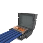 ETELEC - Dispositivi di connessione IPX8 ad isolamento in gel con 1 connettore a leve compatti WAGO a 5 vie