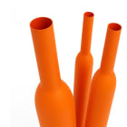ETELEC - Guaina termorestringente arancione 3:1 in dispenser a basso spessore per diametro cavo 24-8 mm