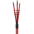ETELEC - Terminali termorestringenti Media Tensione da esterno per 1 cavo tripolare 95 - 240 mm2 fino a 24kV