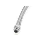 EURO 2000 - Guaina fless. in acciaio inox AISI 304 ricoperto fibra vetro e ricoperto acciaio inox AISI 304 IP54