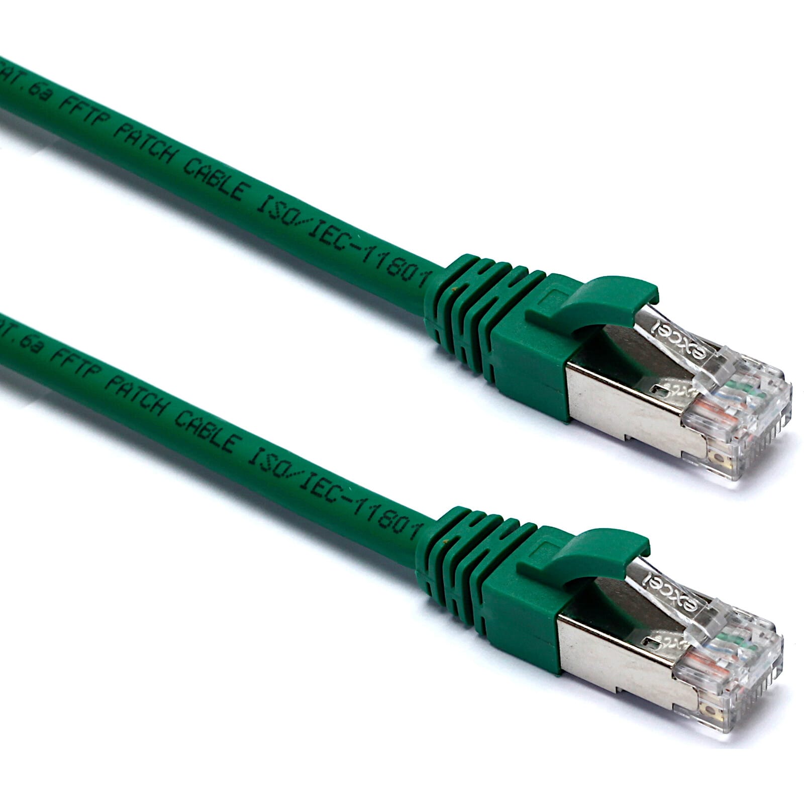 EXCEL - Cavo Patch Excel Cat6A F/FTP Schermato LSOH Blade Booted 2 m Verde