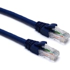 EXCEL - Cavo Patch Excel Cat6A U/UTP Non Schermato LSOH Blade Booted 1 m Blu