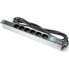 EXCEL - Excel PDU Orizzontale Excel 6 Vie 6x Prese ITN Passive 16A Spina ITN Commutata