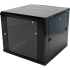 EXCEL - Rack a Parete Environ WR500 12U x 570 mm di Larghezza x 500 mm di Profondità Nero