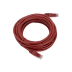 FANTON - Cavo 5m RJ45 cat.6 U/UTP, colore rosso