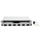 FANTON - Cassetto ottico 19" 12 porte SC(2x) vuoto, colore grigio