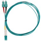 FANTON - Bifibra 3m OM3 LSZH LC-SC, colore turchese