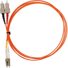 FANTON - Bifibra 3m OM2 LSZH LC-LC, colore arancione