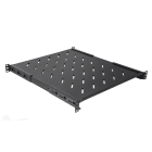 FANTON - Ripiano fisso 19" 1U p.550, colore nero