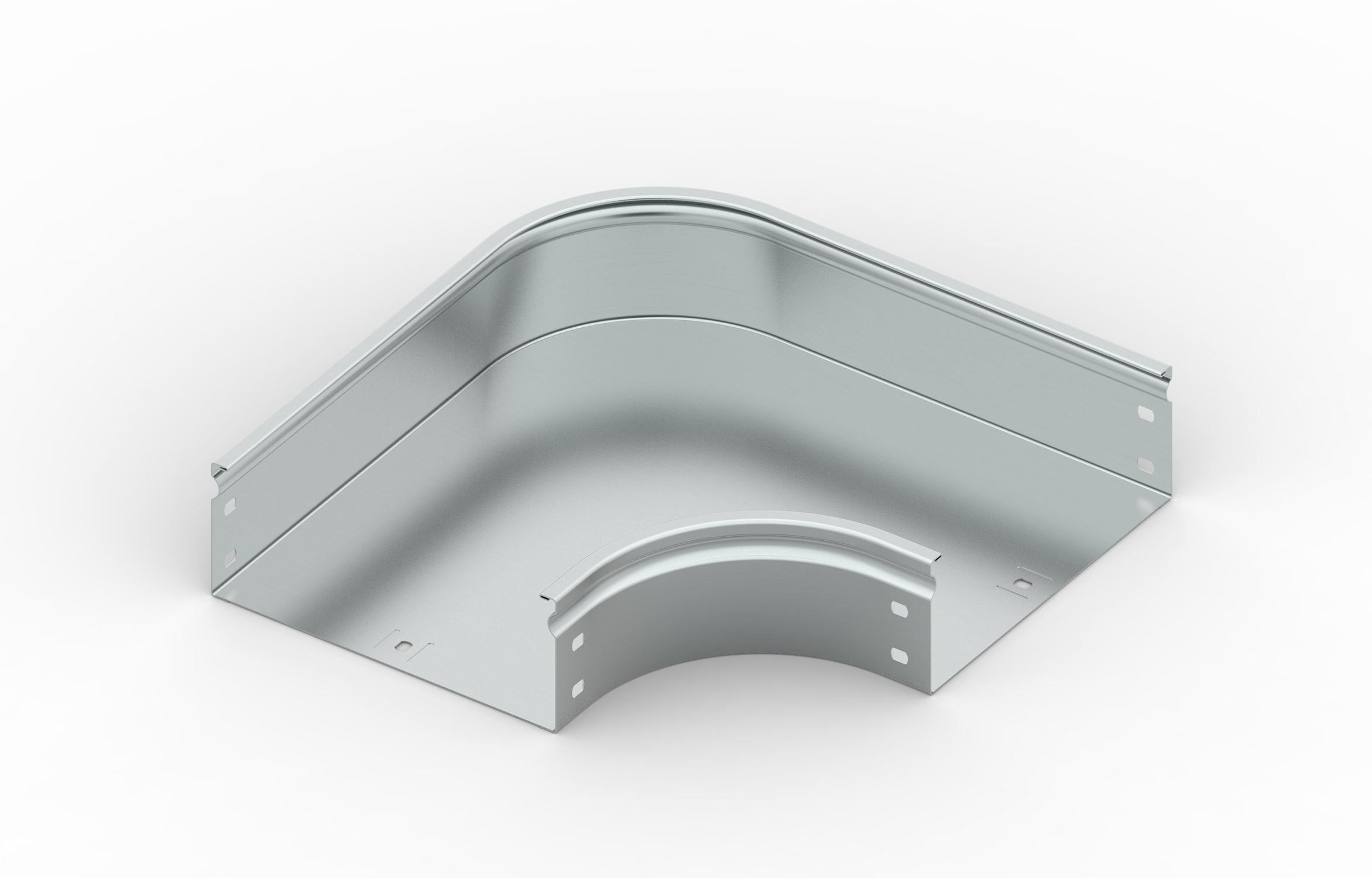FEMI-CZ - CURVA 90 ORIZZONTALE      400X75-R=100 S