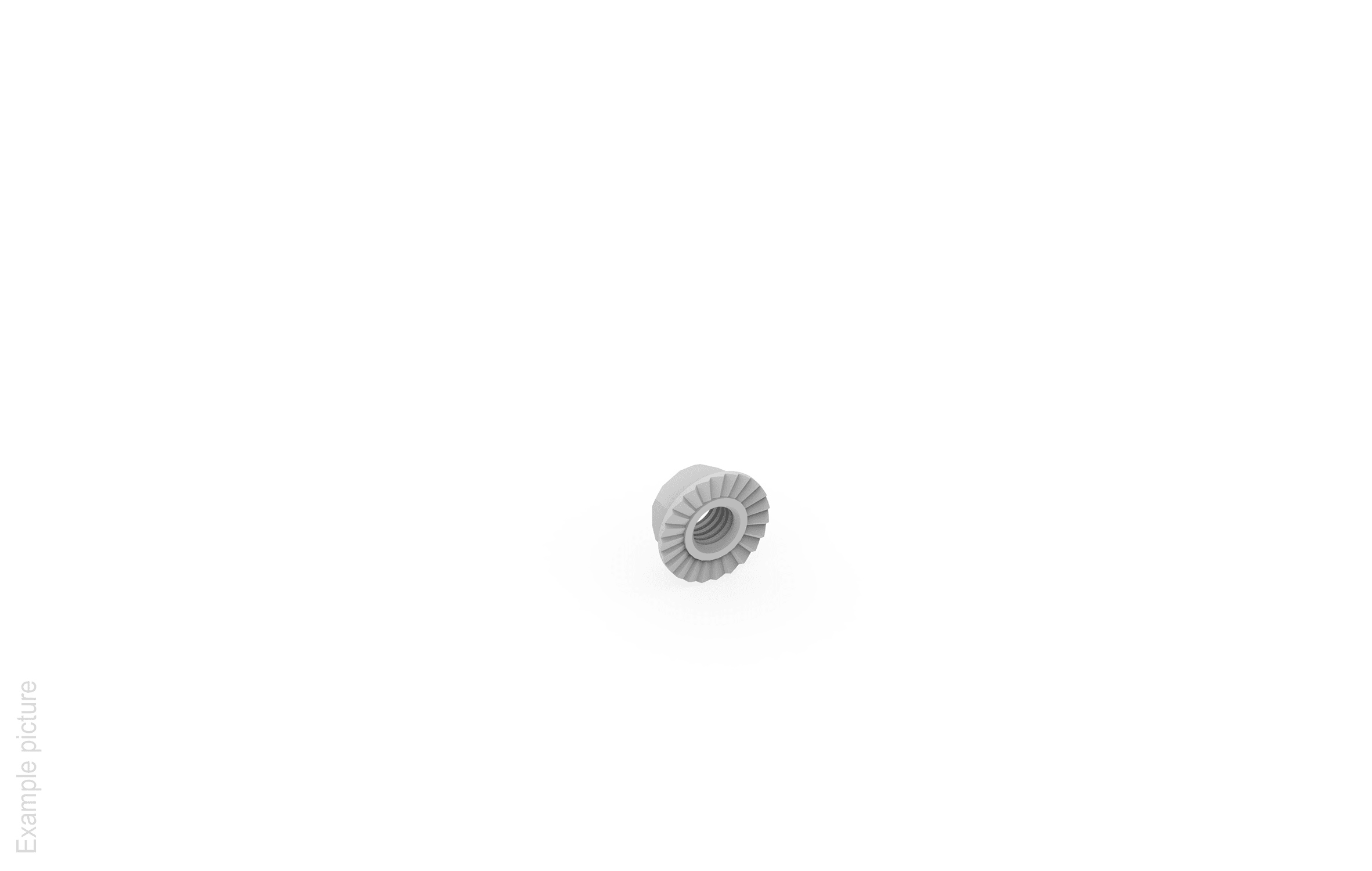 FEMI-CZ - DADO ESAG.FLANG. M10 GEOMET      100PZ D