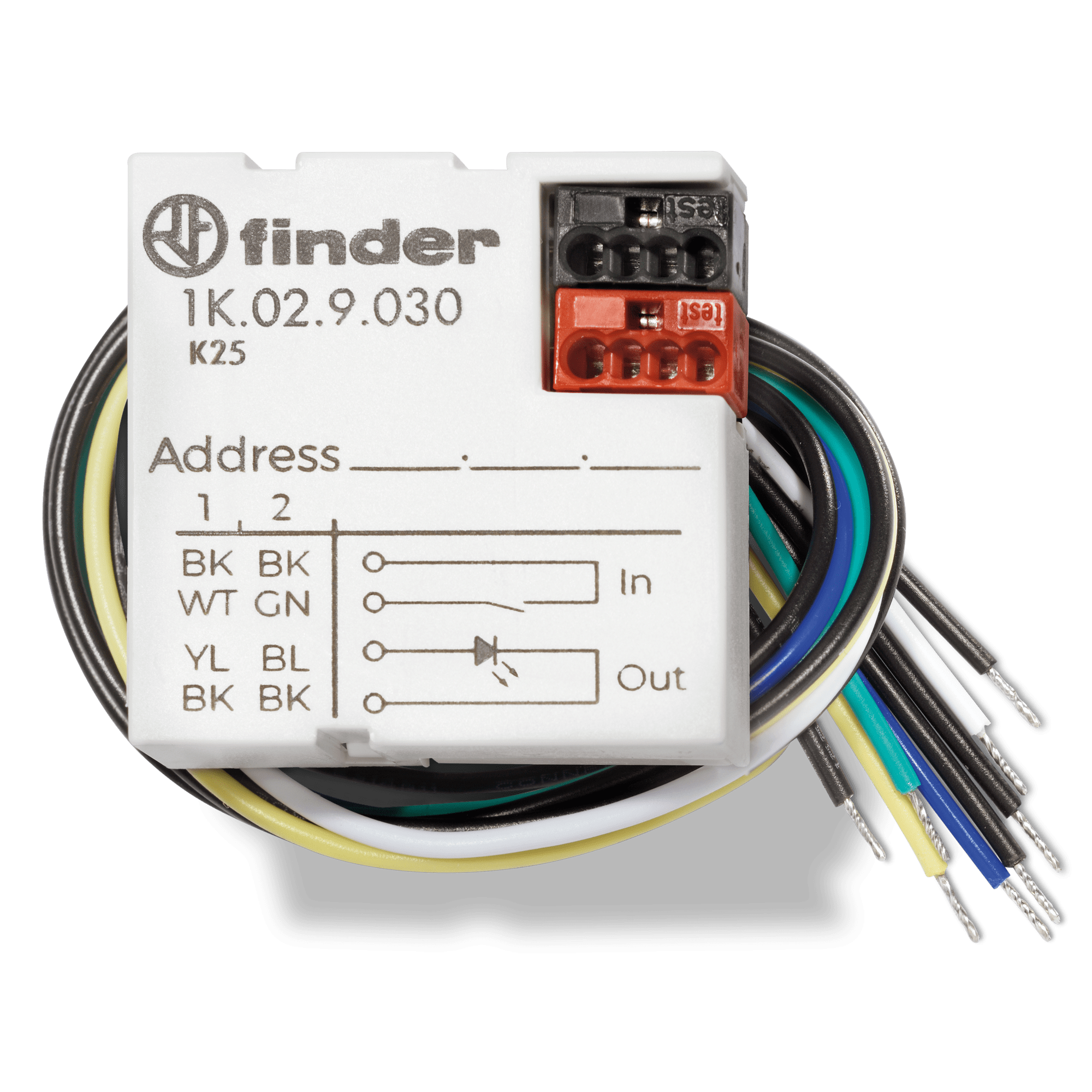 FINDER - INTERFACCIA UNIVERSALE 2IN/2OUT KNX