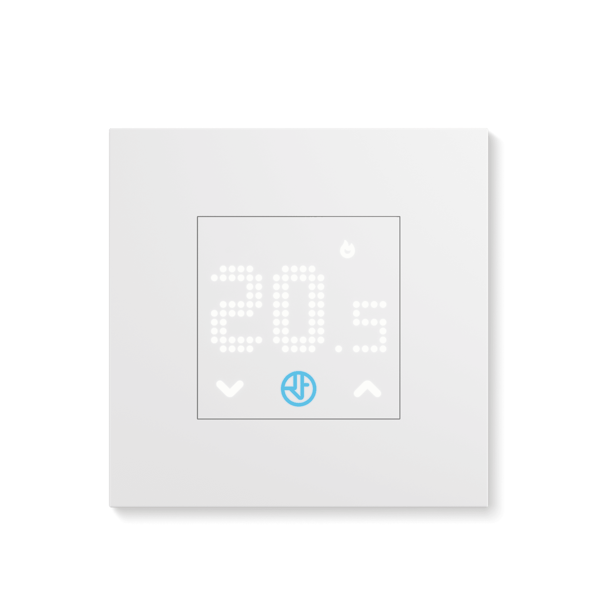 FINDER - TERMOSTATO DA INCASSO 110/230V BIANCO