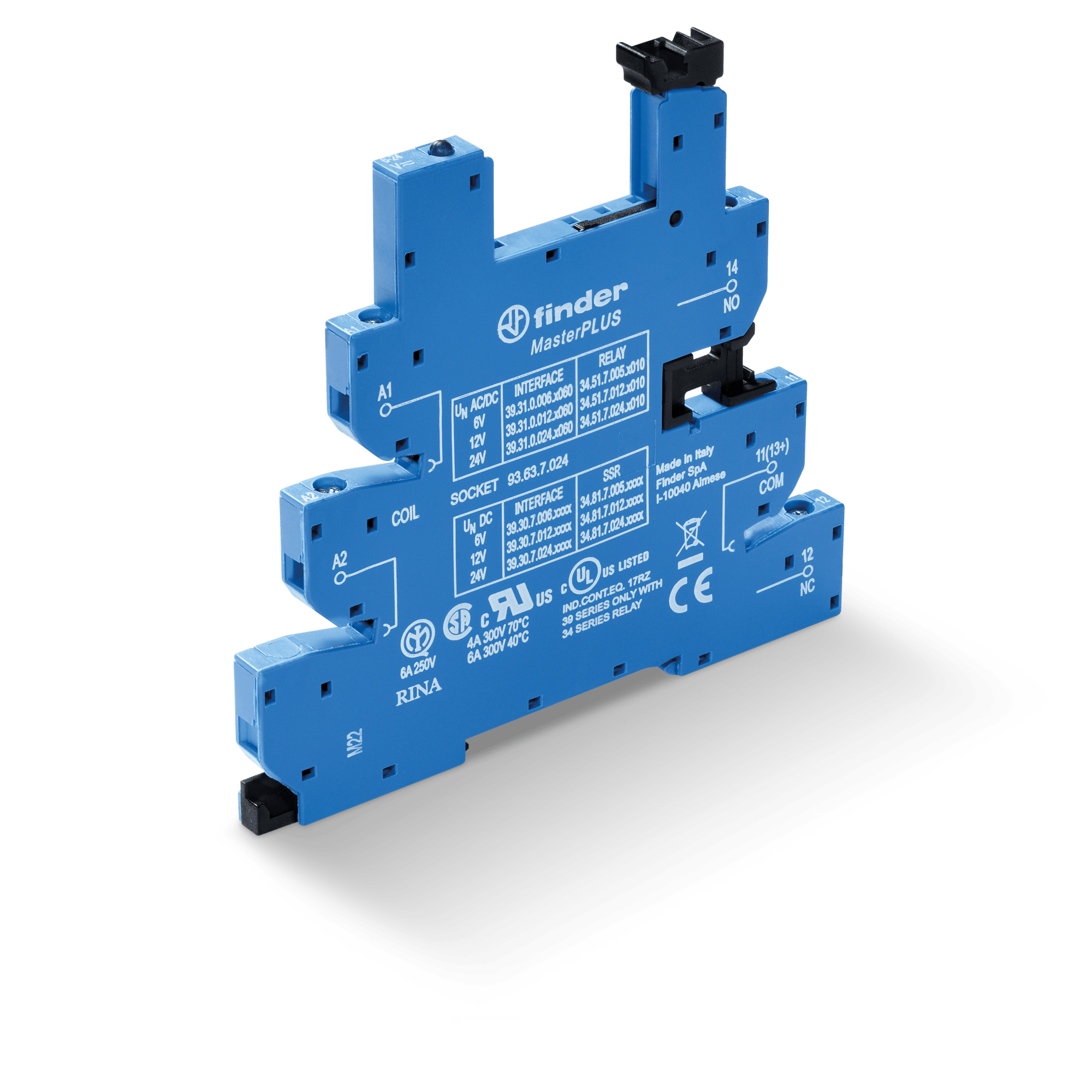 FINDER - MODULO PORTA FUSIBILE CON LED