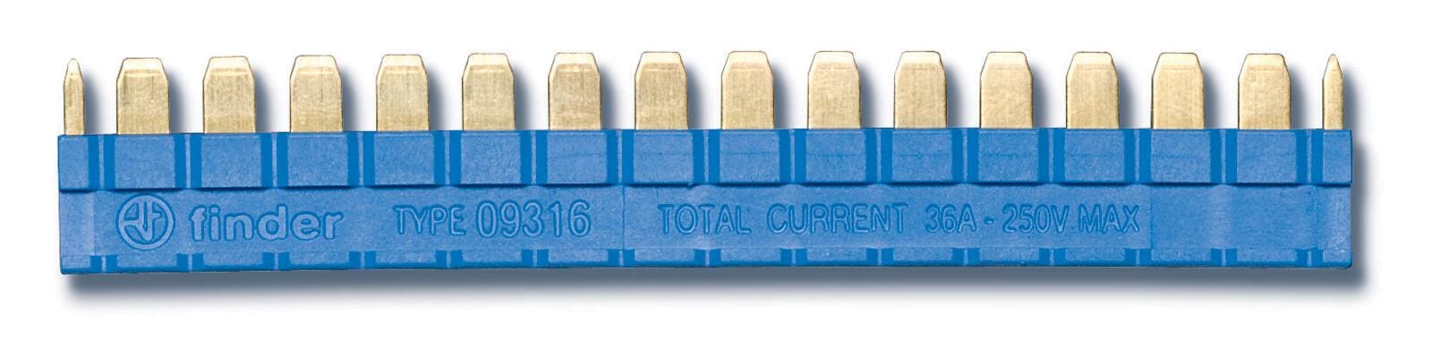 FINDER - PETTINE 16 POLI BLU