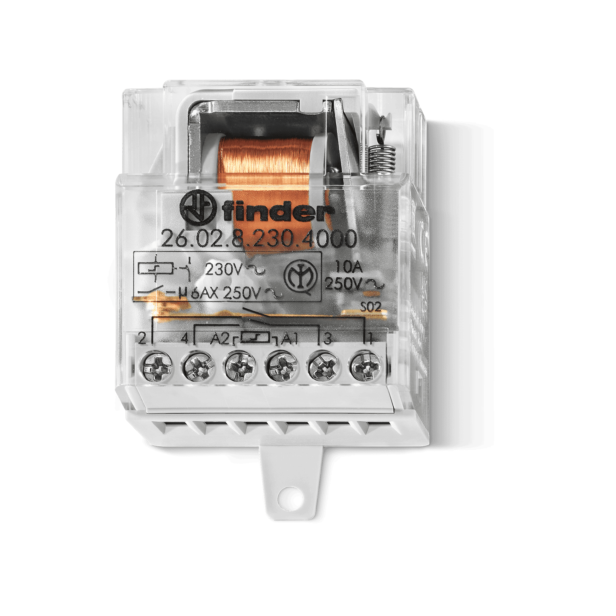 FINDER - RELE' AD IMPULSI PANNELLO 2NO 10A