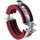 FISCHER - Collare fischer FRSH 15-19 con guarnizione in silicone per tubi alta temperatura