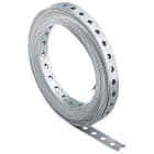 FISCHER - Bandella perforata zincata fischer LBV 17 per installazione semplice, facilmente tagliabile e fissabile con chiodo a percussione fischer ED.