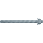 FISCHER - La barra filettata fischer FIS A M20X290 5.8 in acciaio zincato è ideale per ancoranti chimici, supporti di collegamento e fissaggi in aree interne.
