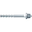 FISCHER - Barra FHB-A dyn 24x220/50: sistema con resina Highbond per carichi dinamici, adatto a calcestruzzo fessurato, resistenza al fuoco R120.