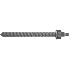 FISCHER - Barra di ancoraggio fischer RG M20x350 R in acciaio inox per ancoranti chimici, ideale per fissaggi singoli e macchinari.