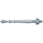 FISCHER - Barra multicono di ancoraggio fischer Highbond FHB II-A L M10X95/60 in acciaio zincato per installazioni sicure di macchinari e costruzioni pesanti.