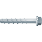 FISCHER - FBS II 8x90 40/25 US TX: viti in acciaio zincato a testa esagonale per calcestruzzo fessurato e non