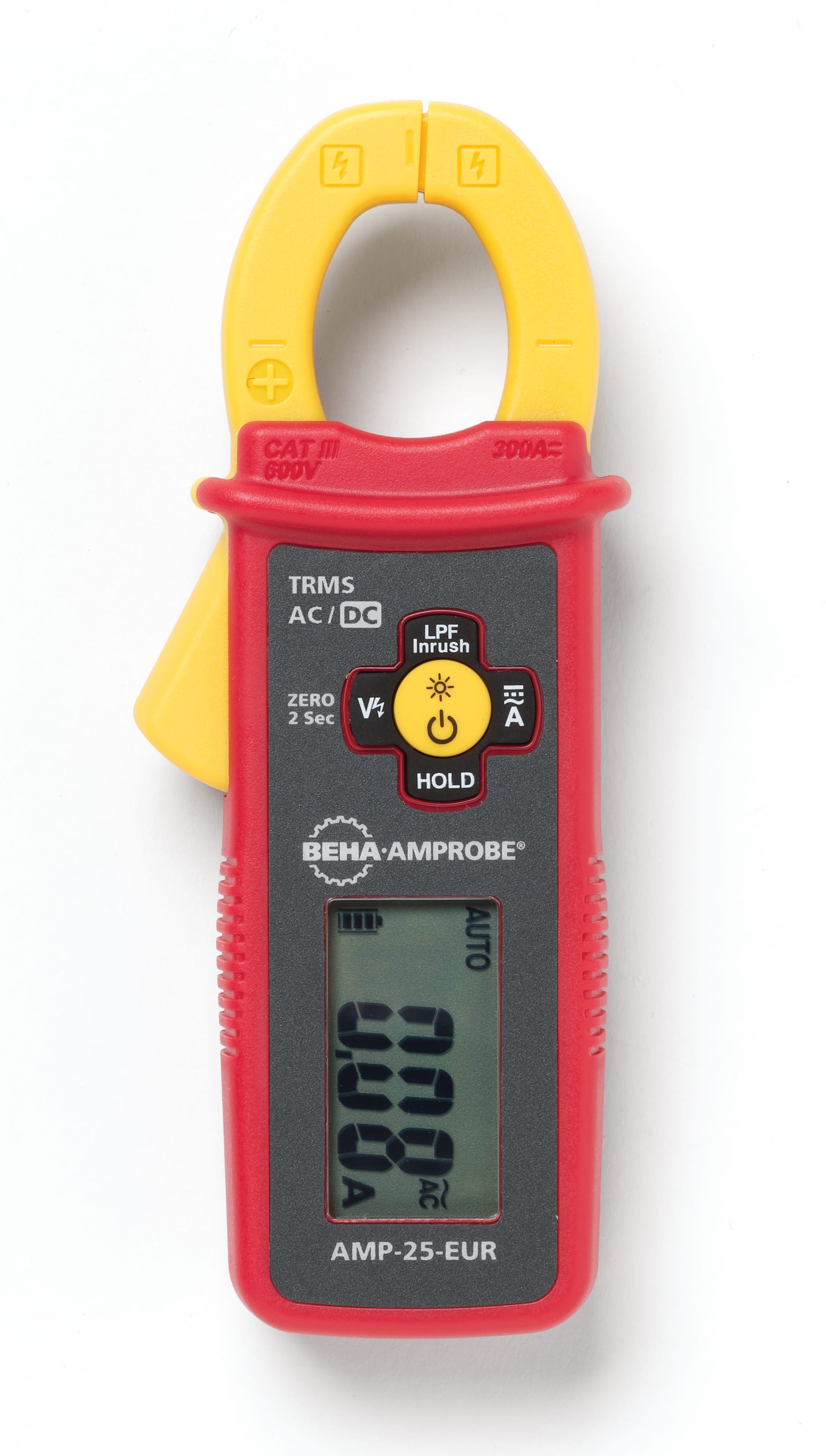 BEHA AMPROBE - AMP-25-EUR Mini pinza amperometrica AC/DC TRMS, 300 A, 25mm