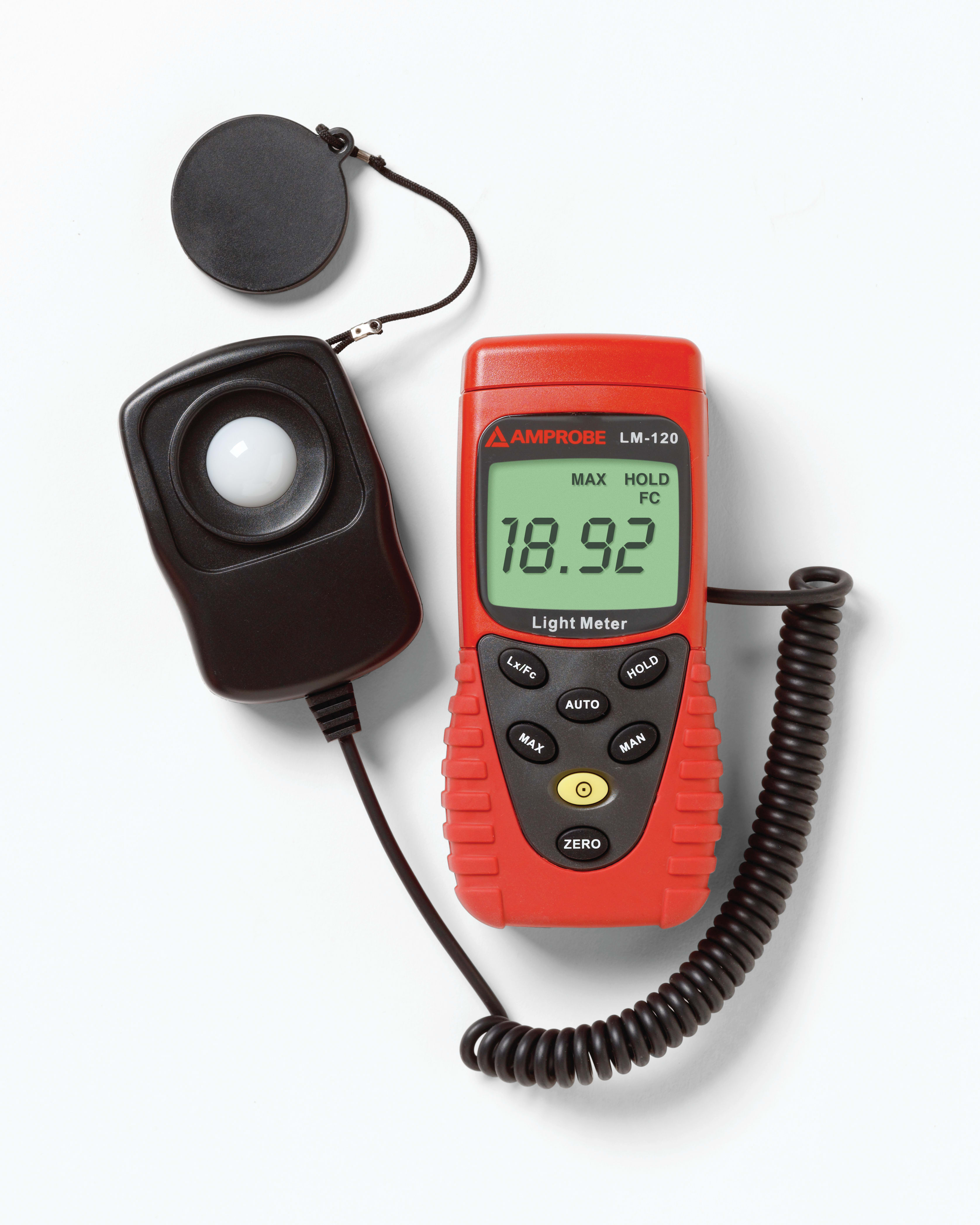 BEHA AMPROBE - LM-120 Luxmetro digitale con mantenimento dati e regolazione automatic