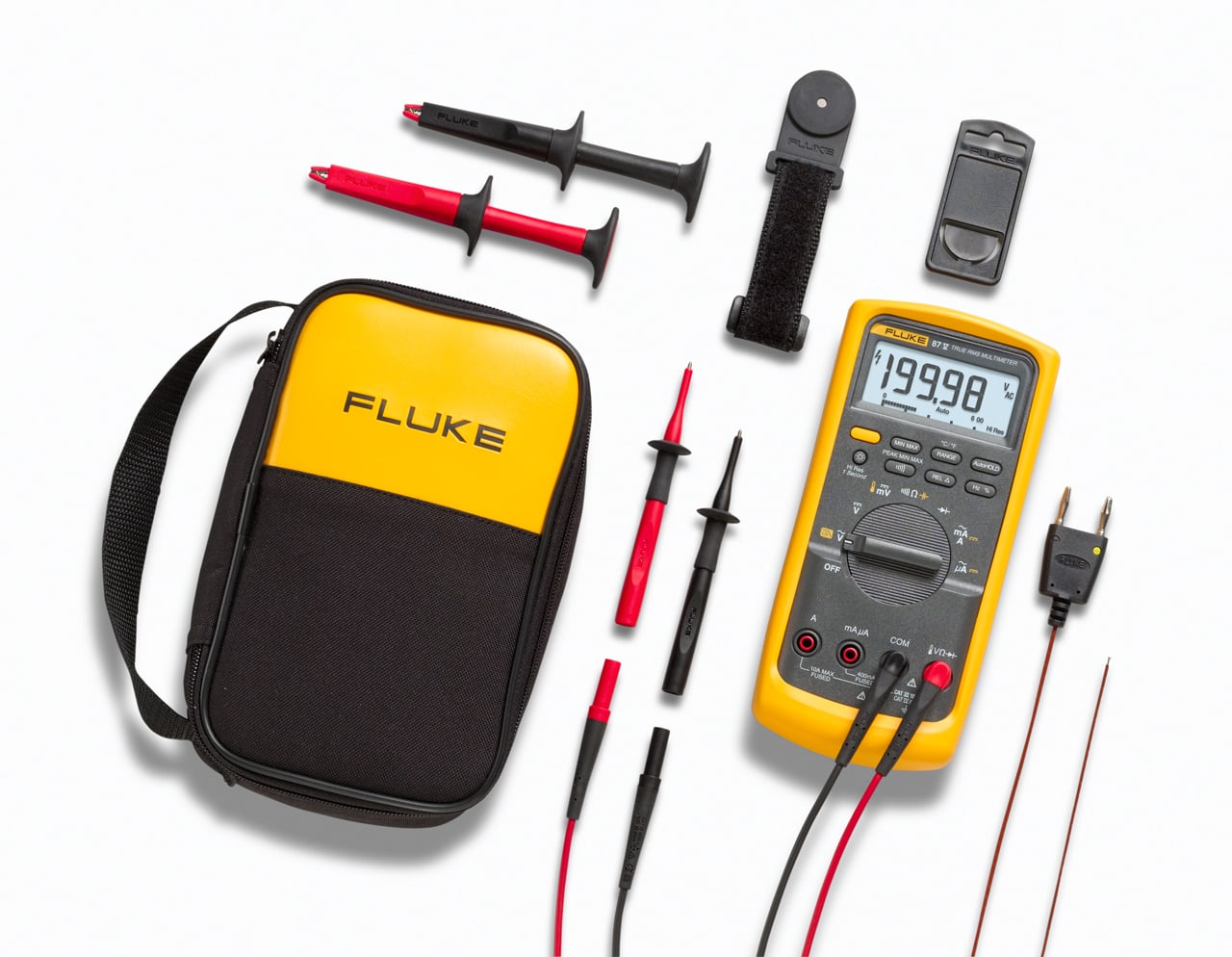FLUKE - Fluke 87-5/E2K Kit composto da Fluke 87-5, TPAK, TL224, TP238