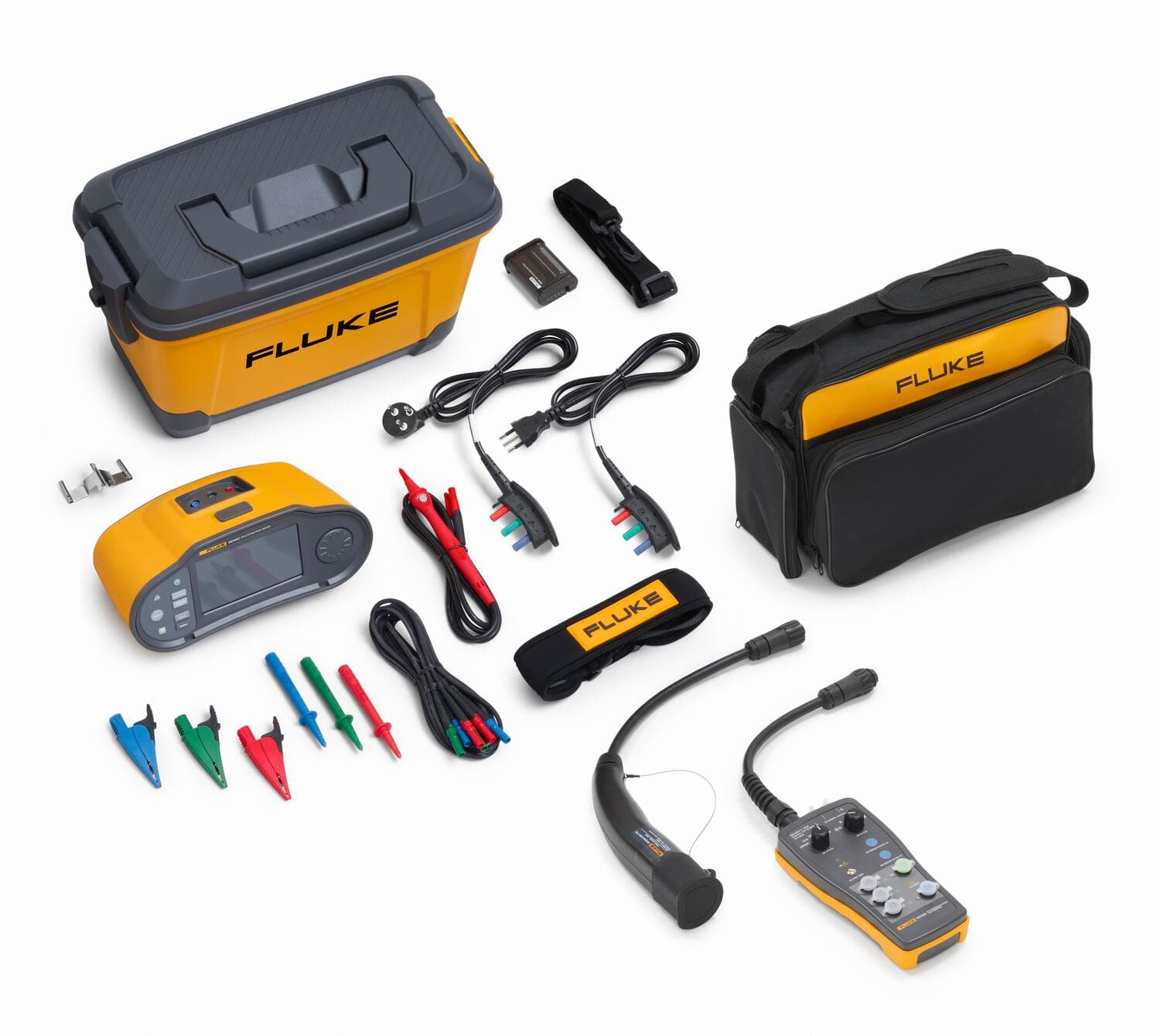 FLUKE - Tester di installazione multifunzione Fluke 1674 FC con kit adattatore per test di stazioni di ricarica EV Fluke FEV300