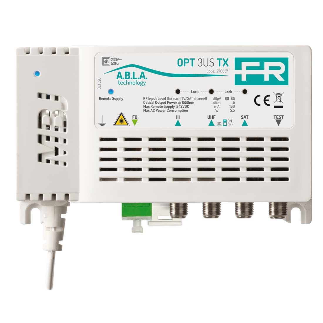 FRACARRO RADIOINDUSTRIE - OPT 3US TX OPT-MBJ-TX 3I 3,U,SAT