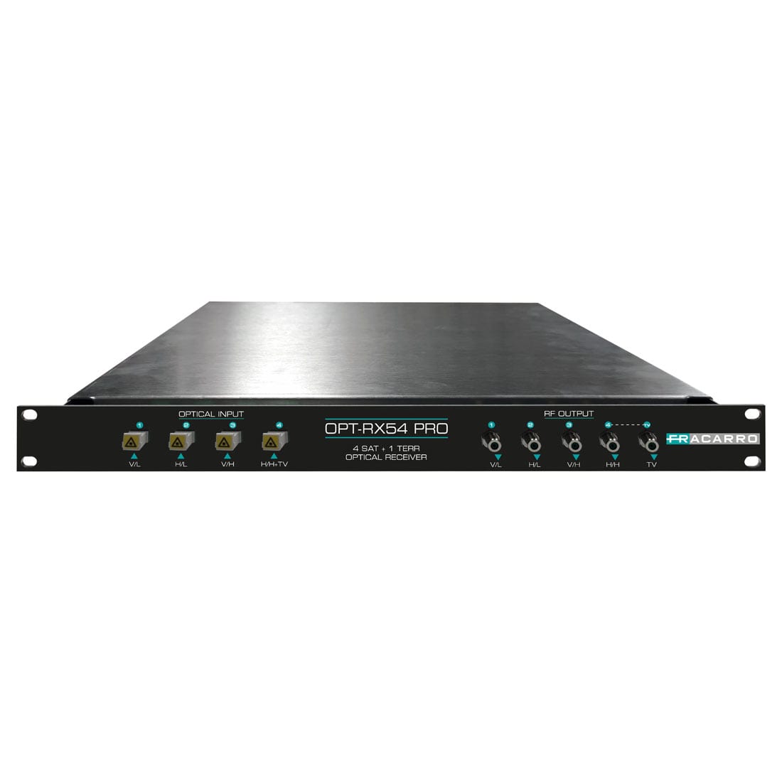 FRACARRO RADIOINDUSTRIE - OPT-RX54 PRO RX OTTICO 4X5 (4SAT+TV)
