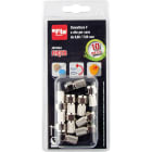 FTE MAXIMAL - BLISTER 10 CONN. F-VITE FHQT COAX 6,8 MM