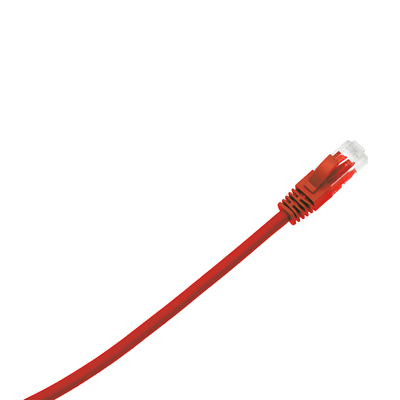 FTE MAXIMAL - PC5EU010LRE BRETELLA UTP CAT5E 1 MT ROSS